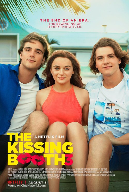 The Kissing Booth 3 Cinema Movie Poster A2 Size
