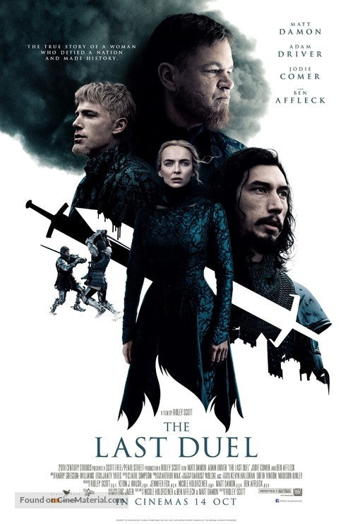 The Last Duel A2 Movie Poster-Pixel Demon