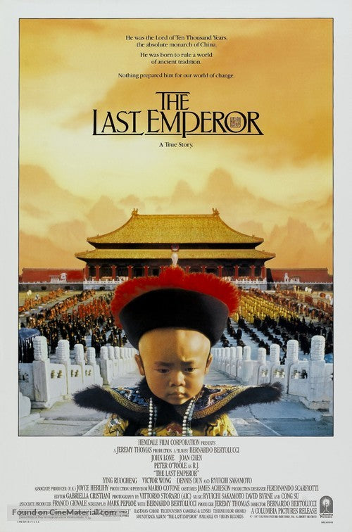 The Last Emperor Cinema Movie Poster A2 Size