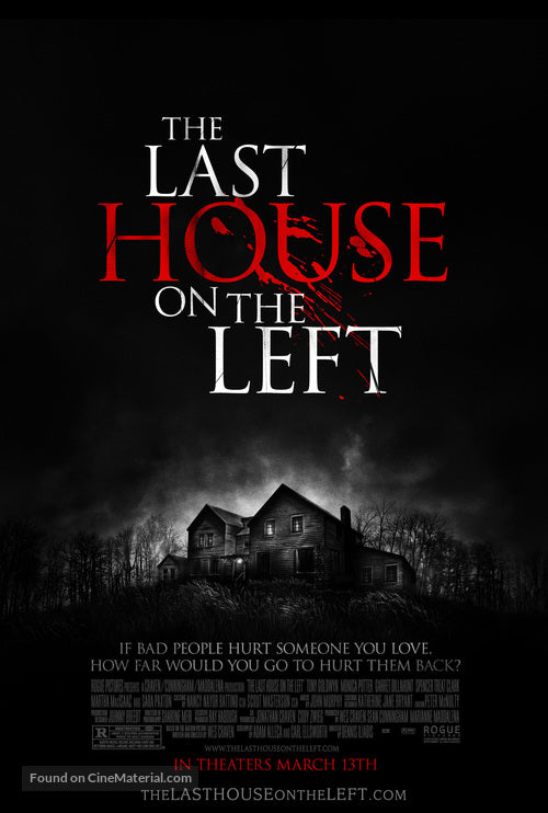 The Last House on the Left Cinema Movie Poster A2 Size