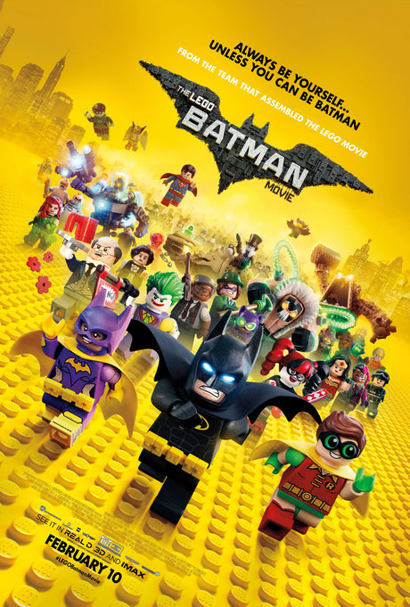 The Lego Batman Movie A2 Size Movie Poster-Pixel Demon