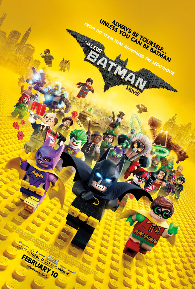 The Lego Batman Movie A2 Size Movie Poster-Pixel Demon