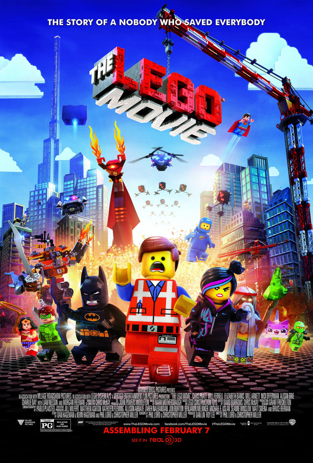 The Lego Movie A2 Size Movie Poster-Pixel Demon