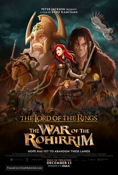 The Lord of the Rings: The War of the Rohirrim Movie Poster A2 Size Version 2