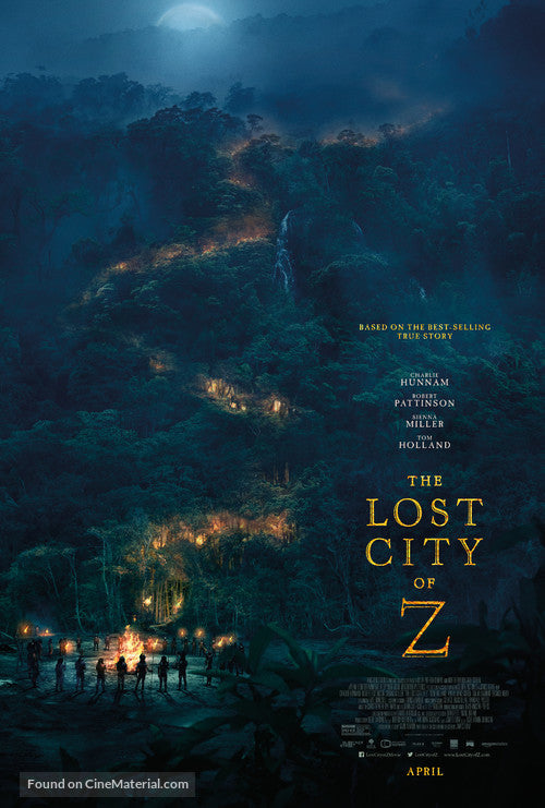 The Lost City of Z Cinema Movie Poster A2 Size