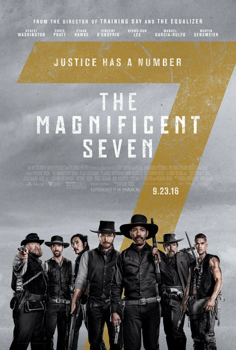 The Magnificent Seven A2 Size Movie Poster-Pixel Demon