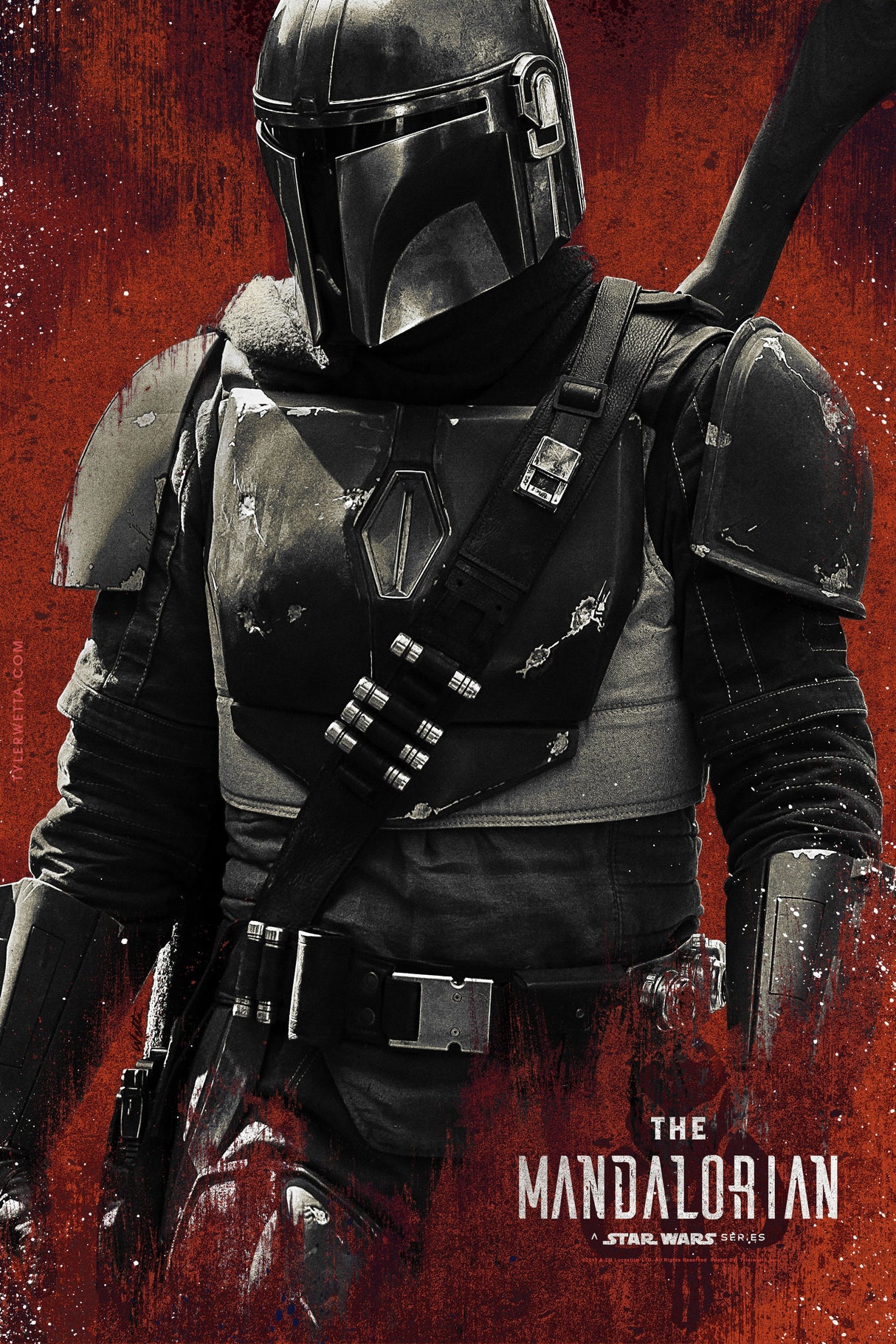 The Mandalorian Design 19 A2 Size Posters-Pixel Demon