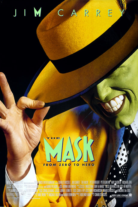 The Mask A2 Size Movie Poster-Pixel Demon