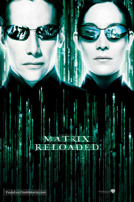 The Matrix Reloaded A2 Movie Poster-Pixel Demon