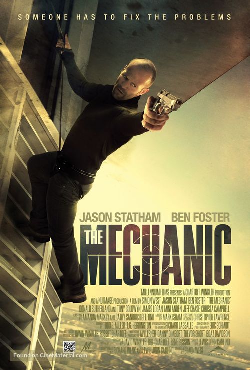 The Mechanic A2 Movie Poster-Pixel Demon