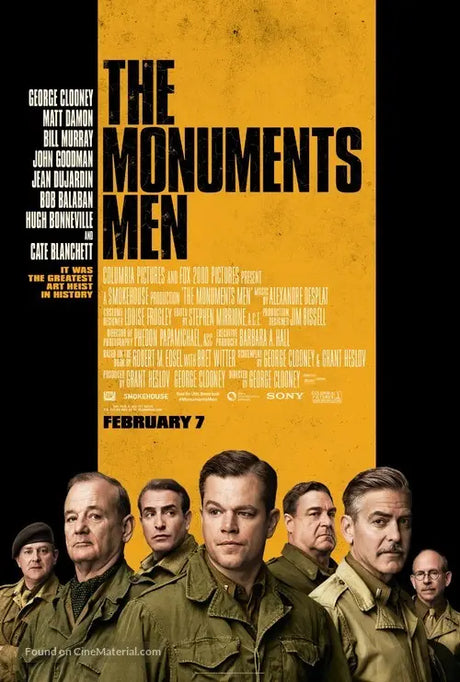 The Monuments Men A2 Movie Poster-Pixel Demon