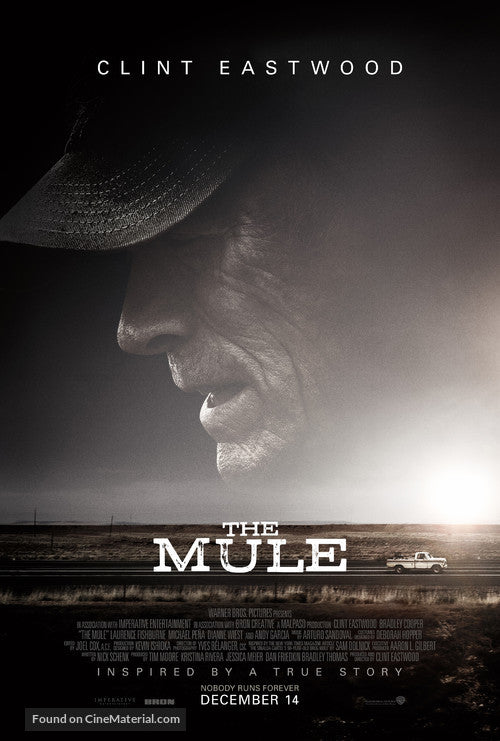 The Mule Cinema Movie Poster A2 Size