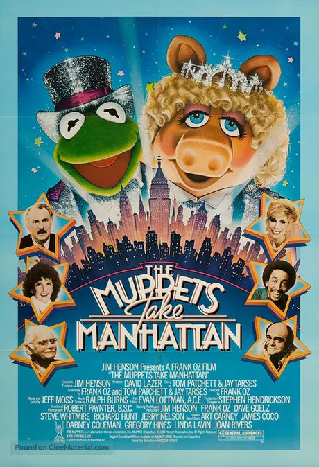 Pixel Demon The Muppets Take Manhattan Movie Poster A2 Size