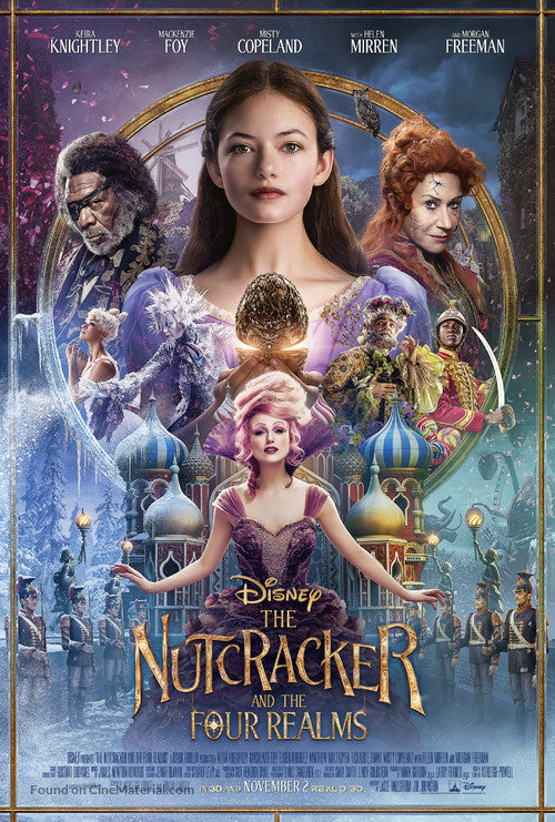 The Nutcracker and the Four Realms Cinema Movie Poster A2 Size