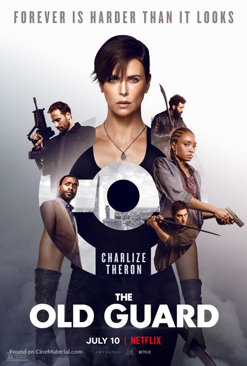 The Old Guard Cinema Movie Poster A2 Size