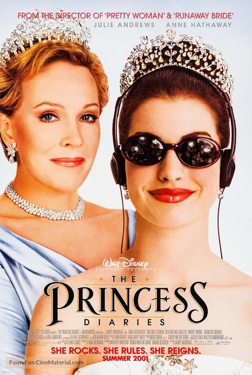 The Princess Diaries A2 Movie Poster-Pixel Demon