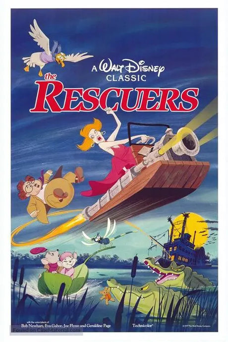 The Rescuers A2 Movie Poster-Pixel Demon