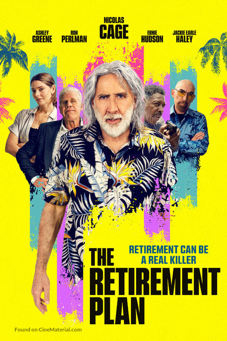 The Retirement Plan A2 Movie Poster-Pixel Demon