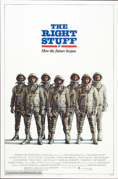 The Right Stuff A2 Movie Poster-Pixel Demon