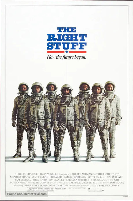 The Right Stuff A2 Movie Poster-Pixel Demon