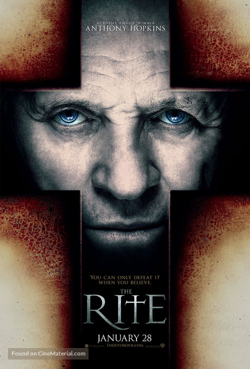 Pixel Demon The Rite Movie Poster A2 Size