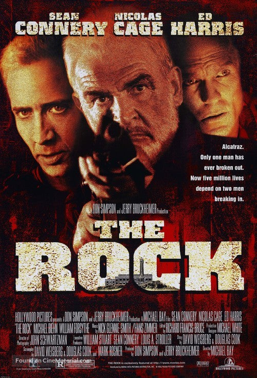 The Rock A2 Movie Poster-Pixel Demon