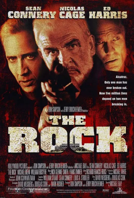 The Rock A2 Movie Poster-Pixel Demon