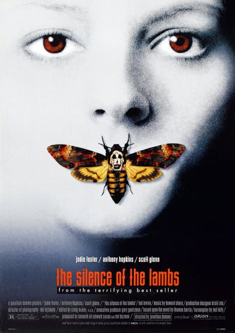 The Silence Of The Lambs A2 Size Movie Poster-Pixel Demon