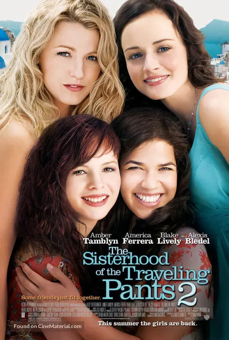 Pixel Demon The Sisterhood of the Traveling Pants 2 Movie Poster A2 Size