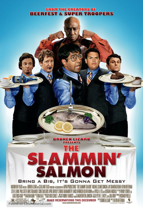 Pixel Demon The Slammin' Salmon Movie Poster A2 Size