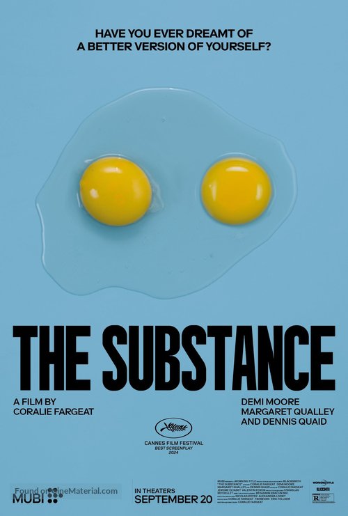 ポスター THE SUBSTANCE The Substance Cinema Movie Poster A2 Size Version 3 – Pixel Demon