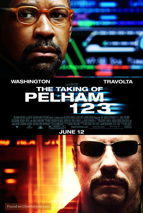The Taking of Pelham 1 2 3 A2 Movie Poster-Pixel Demon