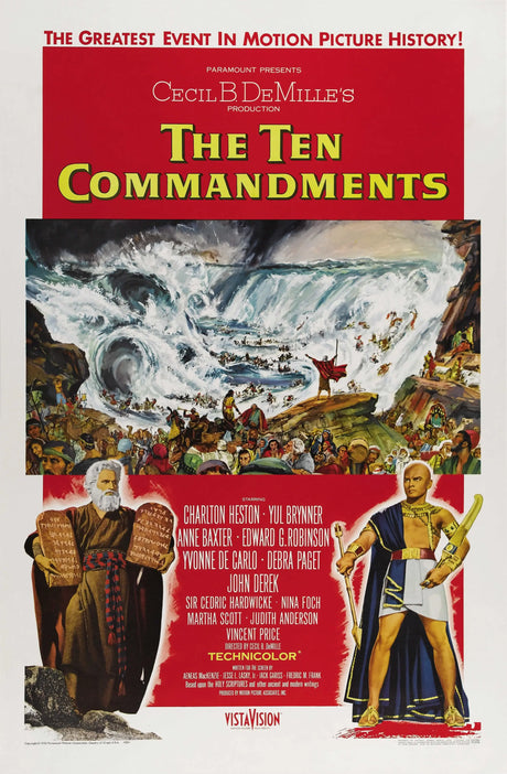 The Ten Commandments A2 Size Movie Poster-Pixel Demon