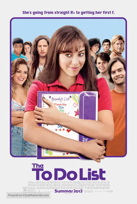 Pixel Demon The To Do List Movie Poster A2 Size
