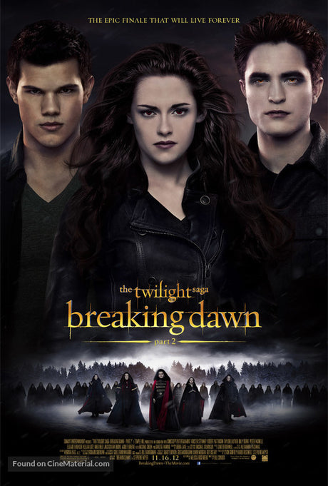 The Twilight Saga: Breaking Dawn - Part 2 A2 Movie Poster-Pixel Demon