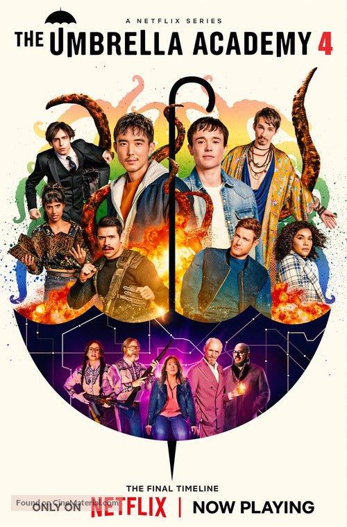 The Umbrella Academy TV Series Poster A2 Size Version 4