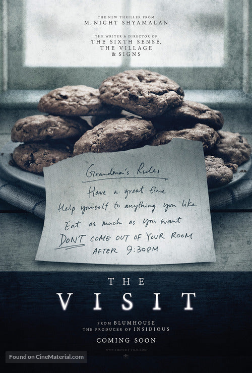 The Visit Cinema Movie Poster A2 Size
