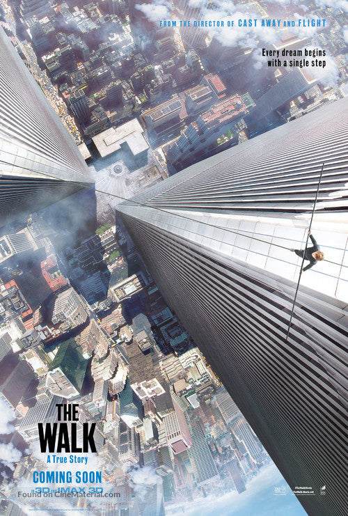 The Walk Cinema Movie Poster A2 Size