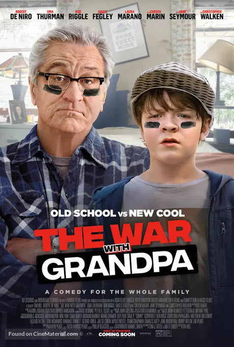 The War with Grandpa A2 Movie Poster-Pixel Demon