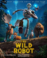 The Wild Robot Cinema Movie Poster A2 Size Version 5