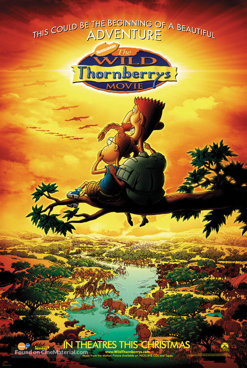 The Wild Thornberrys Movie Cinema Movie Poster A2 Size