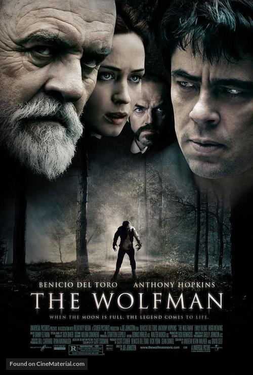 The Wolfman Cinema Movie Poster A2 Size