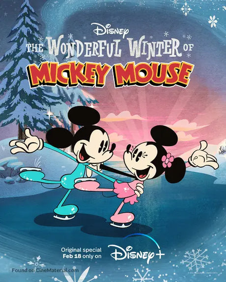 Pixel Demon The Wonderful Winter of Mickey Mouse Movie Poster A2 Size