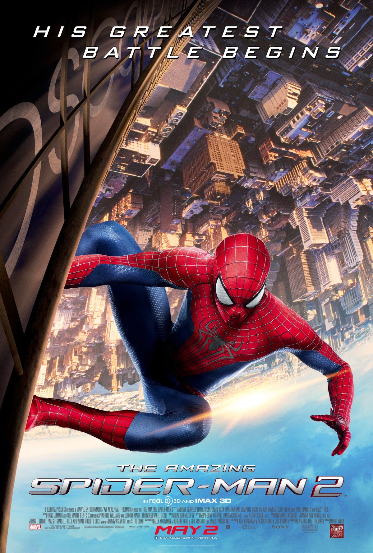 The Amazing Spider-Man 2 A2 Size Movie Poster-Pixel Demon