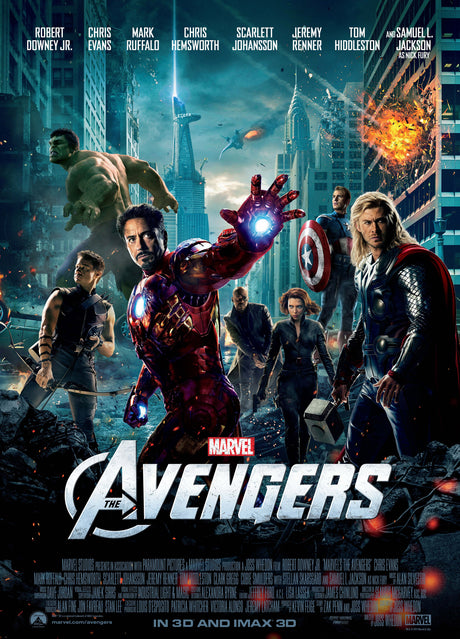 The Avengers A2 Size Movie Poster-Pixel Demon