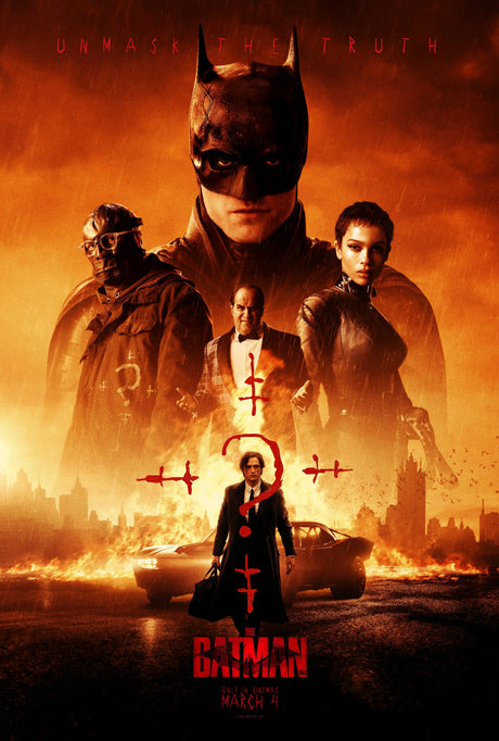 The Batman A2 Size Movie Poster-Pixel Demon