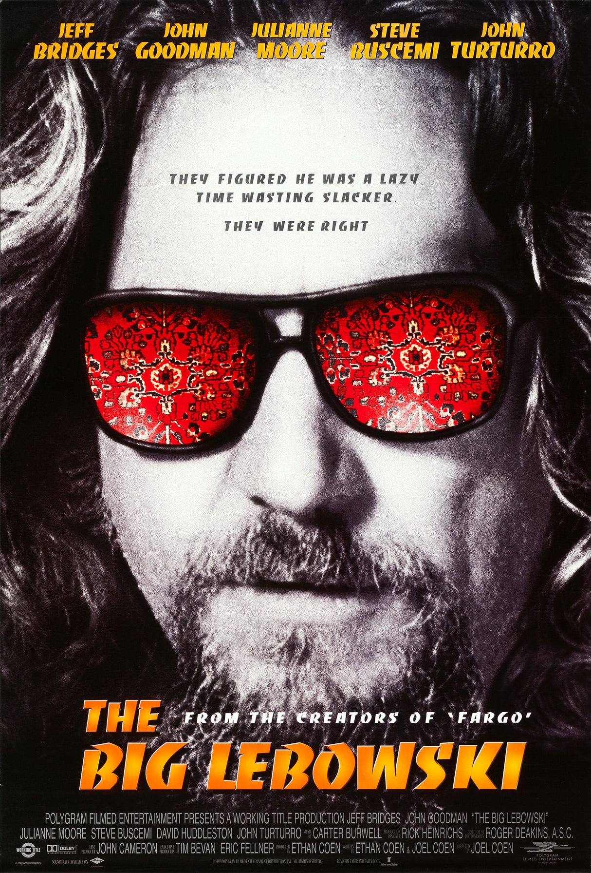 The big lebowski A2 Size Movie Poster-Pixel Demon