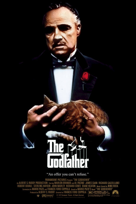 The Godfather A4 Size Movie Poster-Pixel Demon