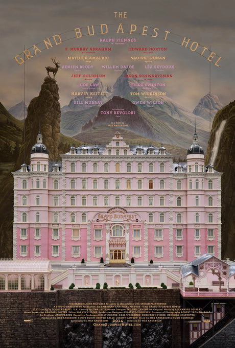 The grand Budapest hotel A2 Size Movie Poster-Pixel Demon