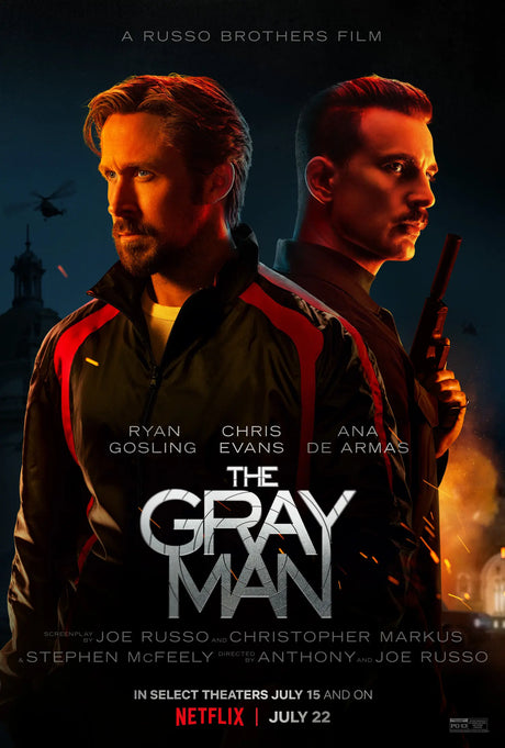 The Gray Man A2 Size Movie Poster-Pixel Demon